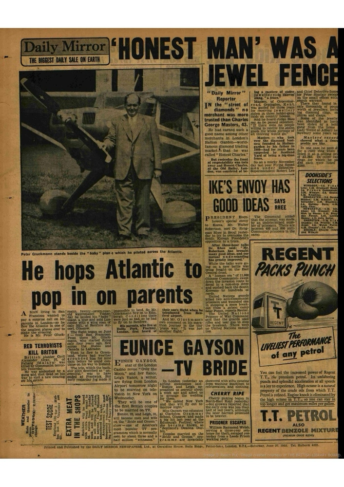 Daily Mirror (UK) June 1953